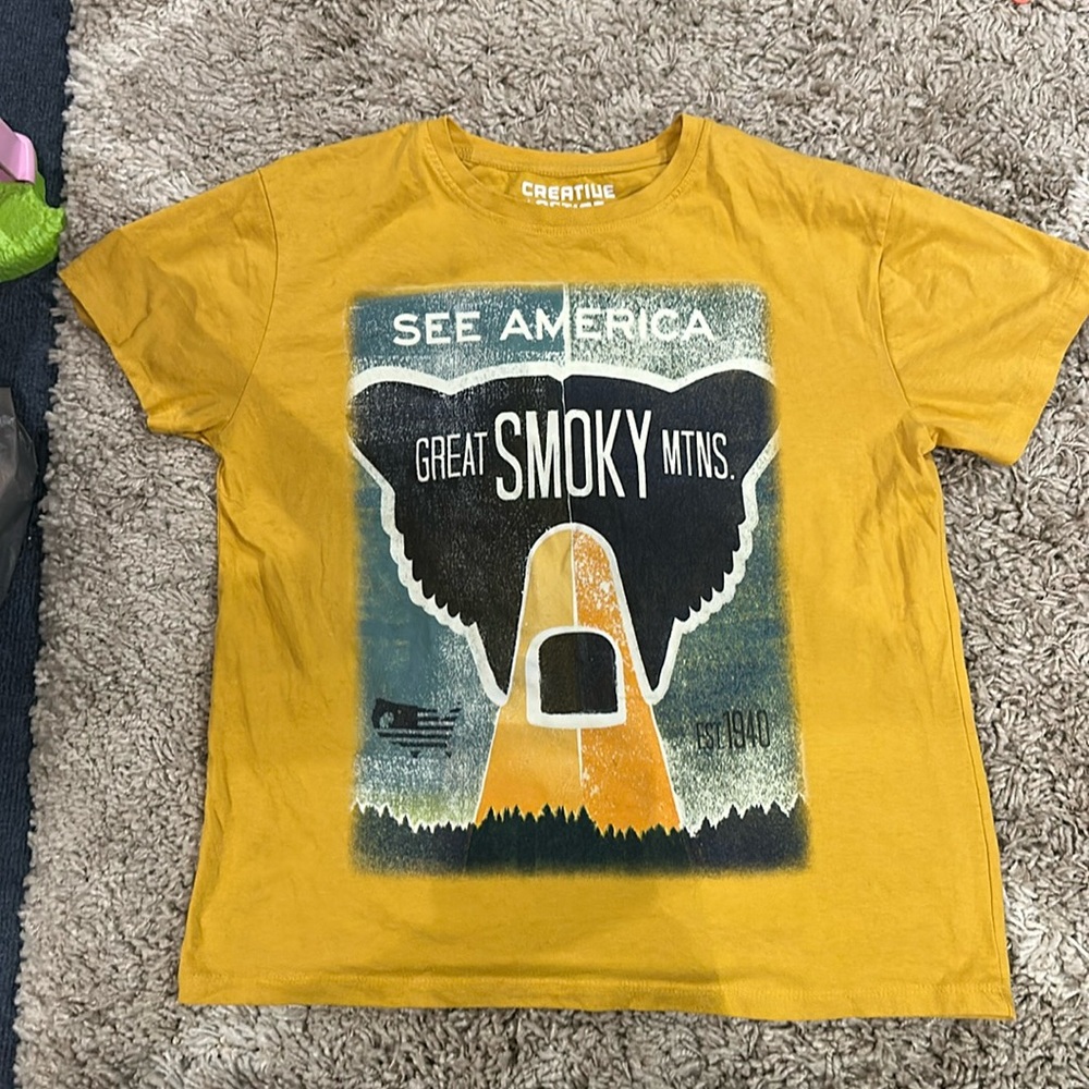 Great Smoky Mountains National Park tee T shirt Destination Souvenir Carolina M